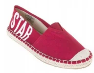 Espadryle damskie - Espadryle Bigstar Czerwone DD274A180 – Wygodne i modne buty damskie R37 - miniaturka - grafika 1