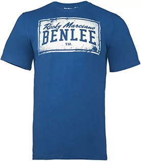 Koszule męskie - BENLEE Rocky Marciano Męski t-shirt koszula na ramiączkach niebieski niebieski morski L - grafika 1