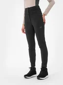 Spodnie narciarskie - 4F Spodnie narciarskie w kolorze czarnym - miniaturka - grafika 1