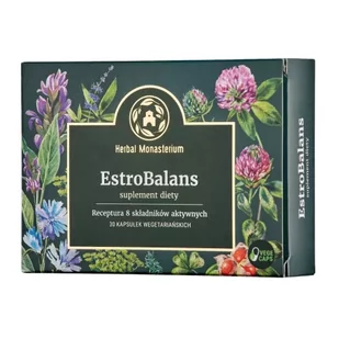 EstroBalans - na objawy menopauzy, 30 kapsułek - Suplementy naturalne - miniaturka - grafika 1