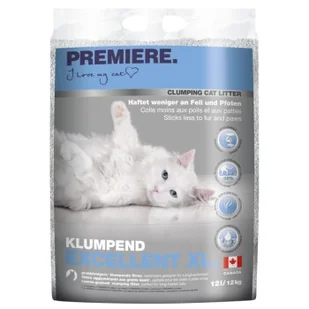 PREMIERE Excellent XL Żwirek zbrylający 12 kg - Żwirek dla kotów - miniaturka - grafika 1