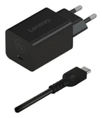 Adaptery i przejściówki - Lenovo 40AWGN65EU adapter zasilający/ inwentor Wewnętrzna Czarny - miniaturka - grafika 1