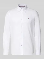 Koszule męskie - Koszula casualowa o kroju regular fit z czystej bawełny - miniaturka - grafika 1