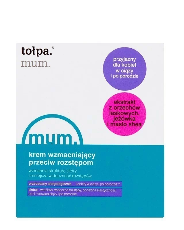 Tołpa Dermo Body Mum - Krem wzmacniający przeciw rozstępom 250ml