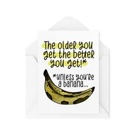 Kartki okolicznościowe i zaproszenia - Śmieszne nowości kartki z życzeniami | The Older You Get The Better You Get | Urodziny starzy rodzice dziadkowie tata mama zabawny żart | CBH1220 - miniaturka - grafika 1