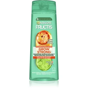 Garnier Fructis Grow Strong Orange wzmacniający szampon do włosów cienkich z tendencją do wypadania 400ml - Szampony do włosów - miniaturka - grafika 1