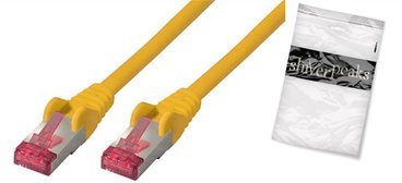Shiverpeaks 5 m, Cat6a, S/FTP S-STP, RJ-45, RJ-45, Yellow BS75715-AY