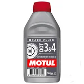 Chemia warsztatowa - Płyn hamulcowy Motul DOT 3 & DOT 4 500ml - miniaturka - grafika 1