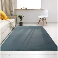 Dywany - Dywan FUTRZANY 80 x 120 cm niebieski - miniaturka - grafika 1