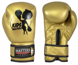 Masters Fight Equipment, Rękawice bokserskie MJE - RPU-KM-GOLD 6 oz - Rękawice bokserskie - miniaturka - grafika 1