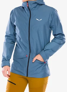Kurtka GORE TEX Salewa Puez GTX 2L Jacket - java blue - Kurtki i kamizelki sportowe damskie - miniaturka - grafika 1
