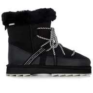 Botki damskie - Buty Emu Australia Blurred W12641BLAK - czarne - miniaturka - grafika 1
