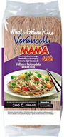 Makaron - MAMA Makaron z brązowego ryżu Vermicelli, nitki 200g - MAMA 1201-uniw - miniaturka - grafika 1