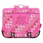 Sporty zimowe - akcesoria - Totto MA04ECO032-1720J-1IE torba szkolna, nożyczki, dziewczęta - miniaturka - grafika 1