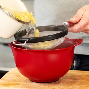 KitchenAid sitko kuchenne z uchwytem 18cm CORELINE Empire Red - Widelce - miniaturka - grafika 5