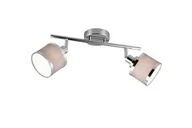 Lampy sufitowe - Lampa sufitowa regulowana 2-punktowa Arosa srebrna 812100206 Trio - miniaturka - grafika 1
