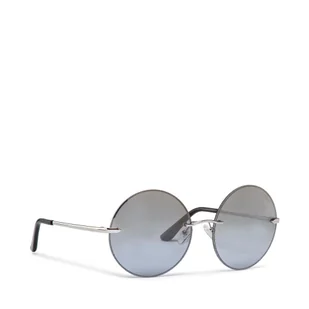 Guess Okulary przeciwsłoneczne GU7643 6110C Shiny Light Nickeltin/Smoke Mirror - Okulary przeciwsłoneczne - miniaturka - grafika 1