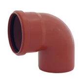 Rury - Kolano 110 / 87 pomarańczowe - miniaturka - grafika 1