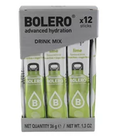 Śmietanki i dodatki do kawy - BOLERO Bolero Napój koncentrat 1 kcal Limonka 6g x 12 saszetek - miniaturka - grafika 1
