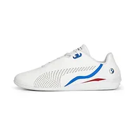Trampki męskie - PUMA Męskie trampki BMW MMS Drift CAT Decima, czarno-POP czerwone, białe, 4 UK - miniaturka - grafika 1