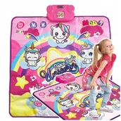 Zabawki interaktywne dla dzieci - MATA MUZYCZNA TANECZNA DLA DZIECI WŁASNA MUZYKA TANIEC PREZENT NA ŚWIĘTA Z1131 - miniaturka - grafika 1