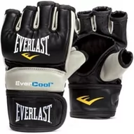 Rękawice bokserskie - Everlast Uniwersalne Rękawice Treningowe Black/Grey - Rozmiar M/L - miniaturka - grafika 1