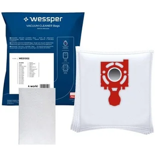 4x Worki Wessper do odkurzacza Zelmer Jupiter ZVC425HT ZVC427HT 2100W 4000W - Akcesoria do odkurzaczy - miniaturka - grafika 1