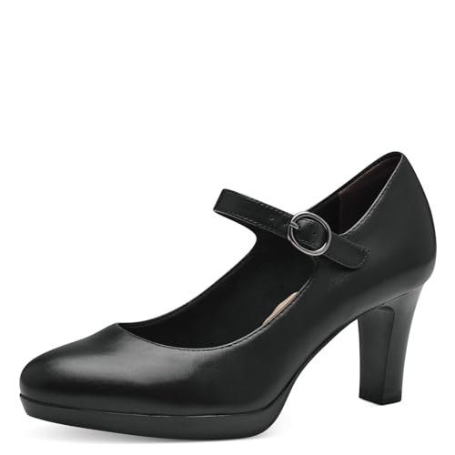 Tamaris Damskie czółenka 1-22490-42, czarny, 38 EU