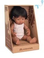 Lalki dla dziewczynek - Lalka chłopiec z implantem ślimakowym Miniland - miniaturka - grafika 1