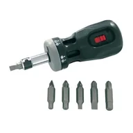 Śrubokręty - Proline wkrętak Multi-Bit z grzechotką + 12 bitów 10028 - miniaturka - grafika 1