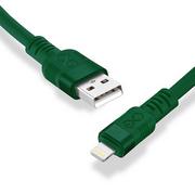 Kable USB - Kabel USBA-Lightning eXc WHIPPY Pro 0.9m butelkowa zieleń - miniaturka - grafika 1