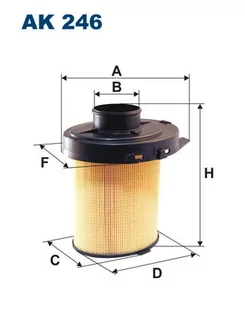 Filtron AK 246 FILTR POWIETRZA - Filtry powietrza - miniaturka - grafika 1