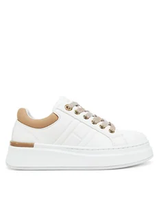 Tommy Hilfiger Sneakersy Low Cut Lace-Up Sneaker T3A9-33751-1355 M Biały - Buty dla dziewczynek - miniaturka - grafika 1