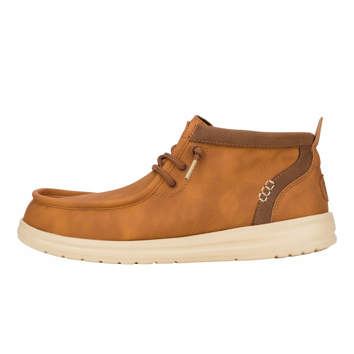 Męskie Wysokie Mokasyny Buty Półbuty Wsuwane HeyDude Wally Grip Classic 41