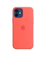 Etui i futerały do telefonów - Etui do iPhone 12/12 Pro Apple Silicone Case z MagSafe - różowy cytrus - miniaturka - grafika 1