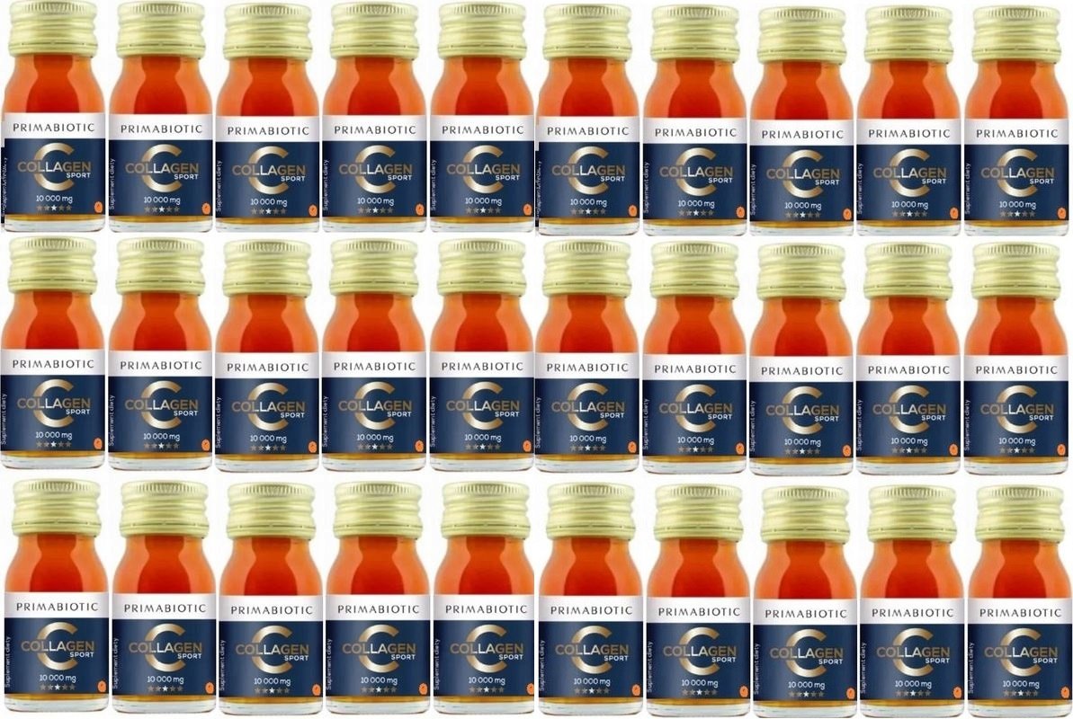 Primabiotic Collagen gold Sport kolagen do picia 30ml x 30szuk