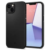 Etui i futerały do telefonów - Spigen nakładka Thin Fit do iPhone 13 czarna - miniaturka - grafika 1