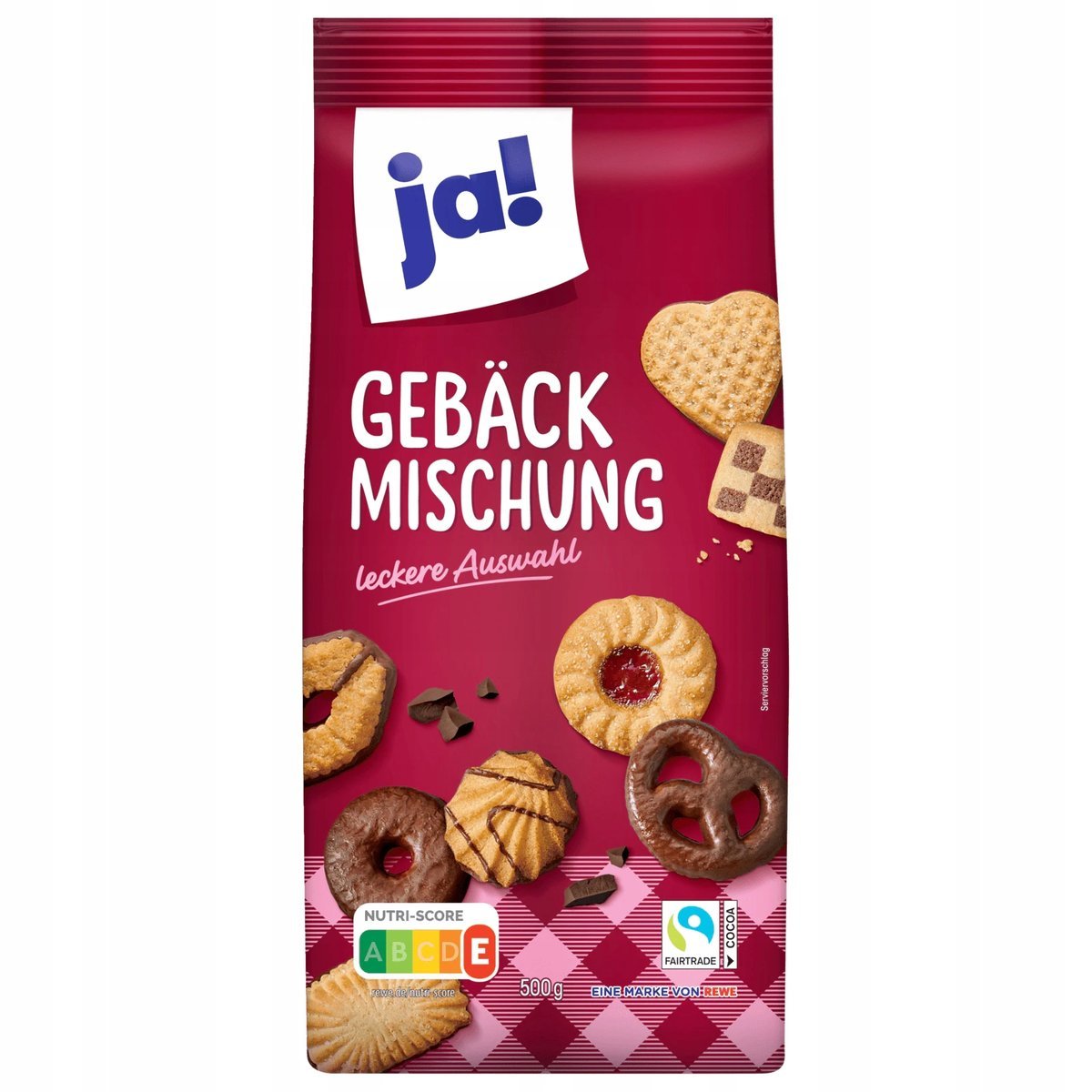 Mieszanka Ciasteczek Ja! 500 g z Niemiec