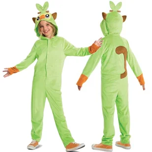 Strój karnawałowy Pokemon Grookey kostium zielone przebranie 109-126 cm (4-6 lat) - Stroje karnawałowe Strój karnawałowy Pokemon Grookey kostium zielone przebranie 109-126 cm (4-6 lat) - Stroje karnawałowe - miniaturka - grafika 1