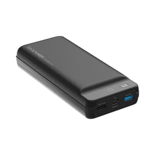 RealPower PB-30k PD 30000 mAh Czarny - Powerbanki - miniaturka - grafika 1