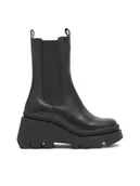 Botki damskie - Badura Botki LAVAZZA-01 Czarny - miniaturka - grafika 1