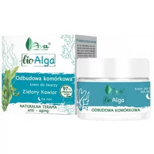 Ava Labolatorium Bio Alga Krem na noc Odbudowa komórkowa 50ml - Kremy do twarzy - miniaturka - grafika 1