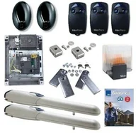 Zestawy do bram - Nice Zestaw WINGO WG3524 24V do 200 kg + 3 Piloty FLO2R-S + LAMPA ELDC - miniaturka - grafika 1