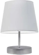 Lampy stojące - Srebrna lampka nocna ALMADA - miniaturka - grafika 1