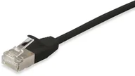 Kable miedziane - Equip kabel sieciowy czarny 1,5 m Cat6a F/FTP FFTP 606175 - miniaturka - grafika 1