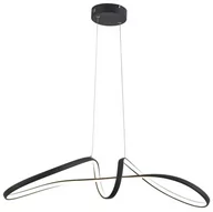 Lampy sufitowe - Weva - lampa wisząca LED czarny mat 343501-30 - miniaturka - grafika 1