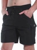 Spodenki rowerowe - Rogelli, Spodenki bermudy, Buccino, czarny, rozmiar XL - miniaturka - grafika 1