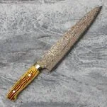 Takeshi Saji OBB Black VG-10 Color Nóż Szefa kuchni 24 cm - Noże kuchenne - miniaturka - grafika 3