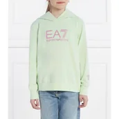Bluzy dla dziewczynek - EA7 Bluza | Regular Fit - miniaturka - grafika 1