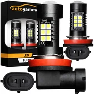 Żarówki samochodowe - Żarówki samochodowe H11 Led 80W 360° 4000LM 6000K Canbus Komplet 2 sztuk - miniaturka - grafika 1